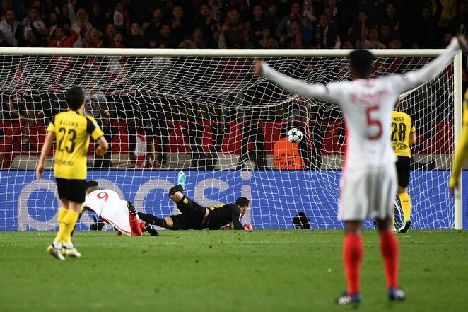  „Monaco“ – „Borussia“ rungtynių akimirka | Scanpix nuotr.